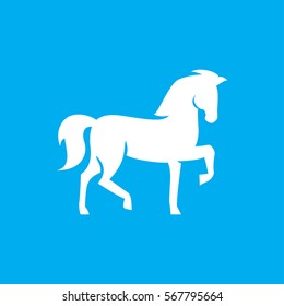 icono de caballo. símbolo vectorial aislado de ilustración