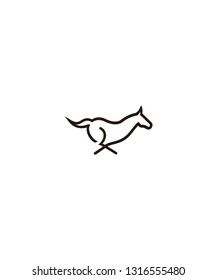 horse icon logo