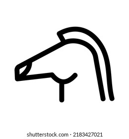 horse icon or logo isolated sign symbol vector illustration - high quality black style vector icons
