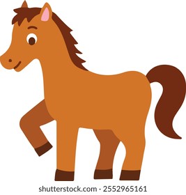 Icono de caballo logo Ilustración vectorial