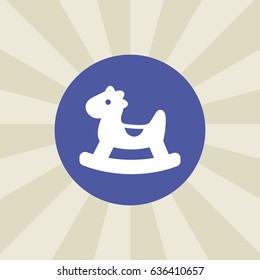 horse. icon. sign design. background