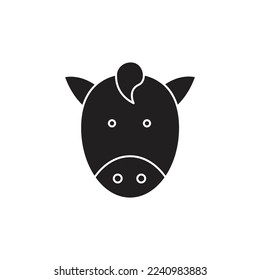 the horse icon is suitable for your web, apk or project with a chinese new year theme