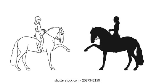 Horse icon symbol sign vector