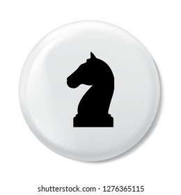 Horse icon in trendy flat style isolated on background. Horse icon logo, app, UI. icon Vector illustration, EPS10. - Vector