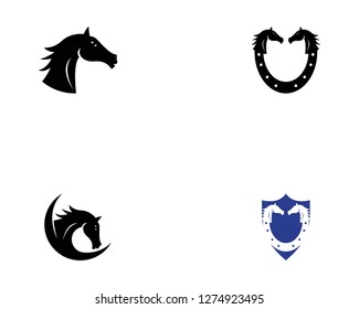Horse icon vector illustration