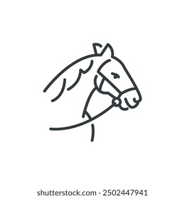 Horse icon, Horse vector illustration