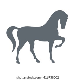 Horse icon vector illustration

