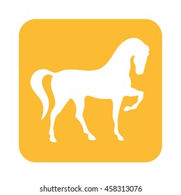 Horse icon vector illustration