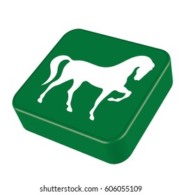 Horse icon vector illustration