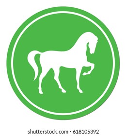 Horse icon vector illustration
