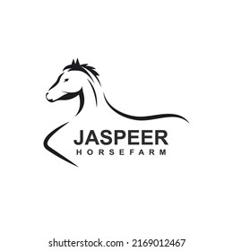 Horse icon Vector illustration concept design template
