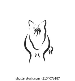 horse  icon vector illustration design template web