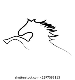 horse icon vector illustration design