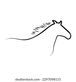 horse icon vector illustration design