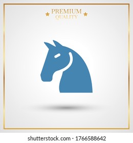 horse icon. Vector illustration EPS 10.