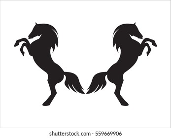 horse, icon, vector illustration eps10