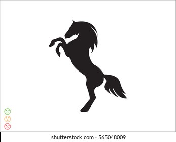 horse, icon, vector illustration eps10