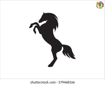 horse, icon, vector illustration eps10