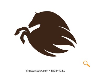 horse, icon, vector illustration eps10