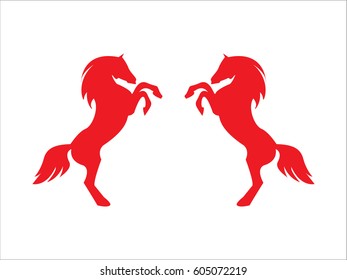 horse, icon, vector illustration eps10