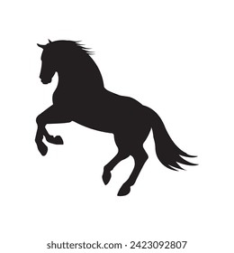 Horse icon vector illustration symbol design