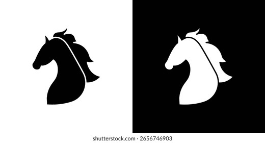 Ícone de cavalo Gráficos escalonáveis de vetor