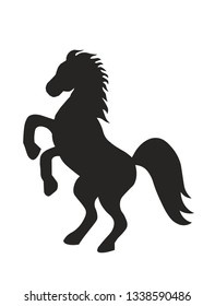 Horse Icon, Vector, Silhouette.