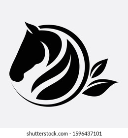 Horse Icon, Vector, Silhouette, logo