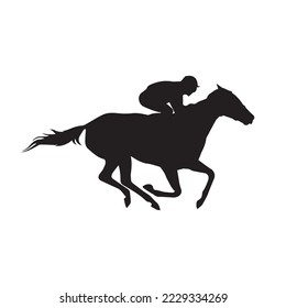 Horse Icon, Vector, Silhouette, Logo Template Vector icon illustration design
