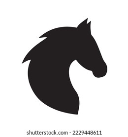 Horse Icon, Vector, Silhouette, Logo Template Vector icon illustration design