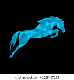 horse icon vector template