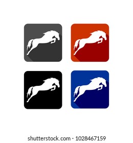 horse icon vector template