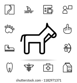 horse icon. web icons universal set for web and mobile