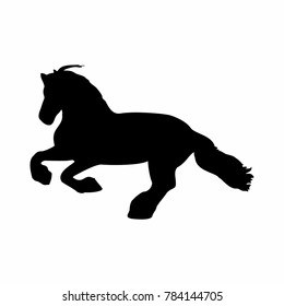 the horse icon,running horse,vector illustration