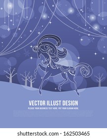 Horse illustration