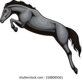 Horse illustration with premium quality stock vector