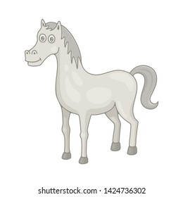 horse. isolated on white background