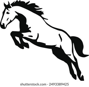 A "Horse jump icon" represents equestrian sports, depicting a horse mid-leap over an obstacle.