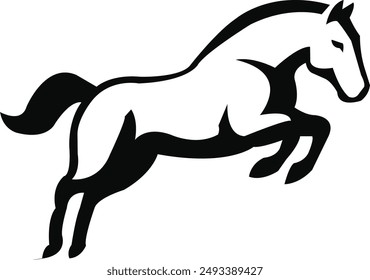 A "Horse jump icon" represents equestrian sports, depicting a horse mid-leap over an obstacle.