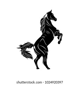 horse logo animal