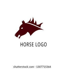 horse logo art 