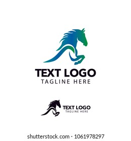 Horse Logo bold strong company 