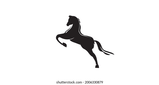 logotipo de caballo para marca en vector.
