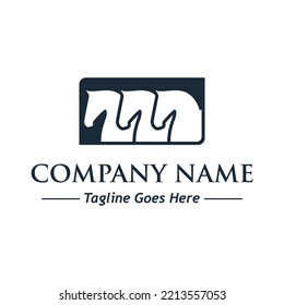 Horse Logo, Company Logo Example, A Simple Vector Design