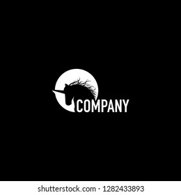 horse logo concept