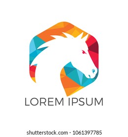 Horse logo design.