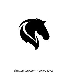 Horse Logo Template Vector Illustration Design Stock Vector (Royalty ...