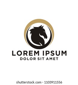 horse logo design