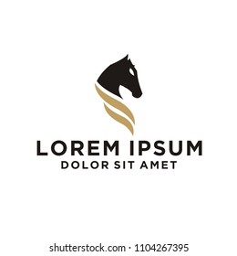 horse logo design