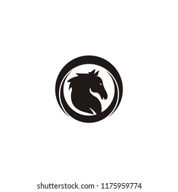 horse logo design